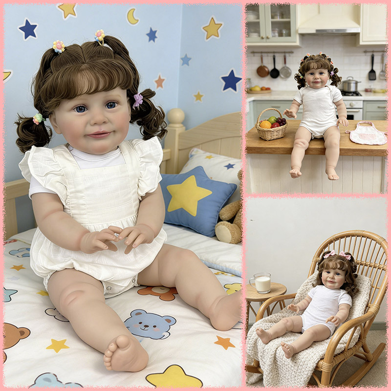 Baby Clothing Model - 25인치 다양한 의류 옵션 실물 같은