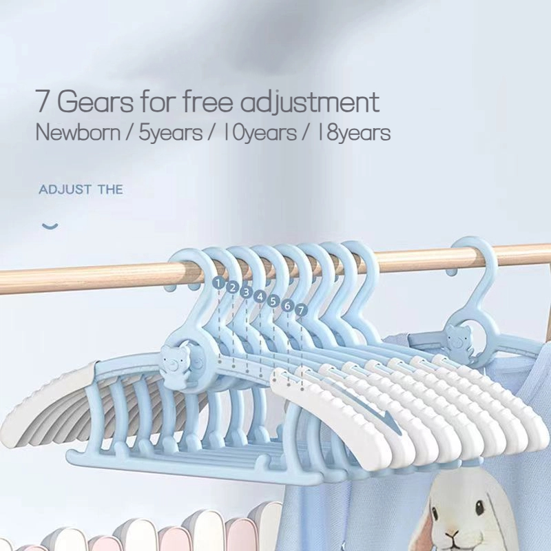 Baby Clothing Drying Rack - 10PCS 아기 옷 걸이 확장형 안티