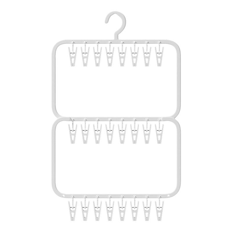 새로운 멀티 클립 양말 걸이 다기능 분리형 건조대 속옷 - Baby Clothing Drying Rack 리뷰 및 가격