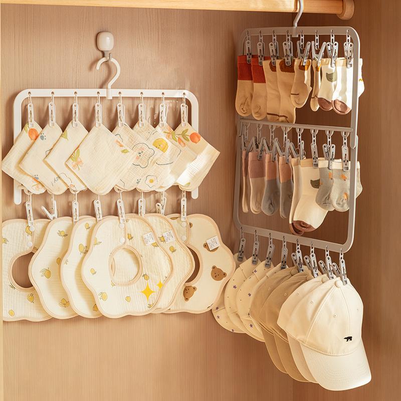 새로운 멀티 클립 양말 걸이 다기능 분리형 건조대 속옷 - Baby Clothing Drying Rack 리뷰 및 가격