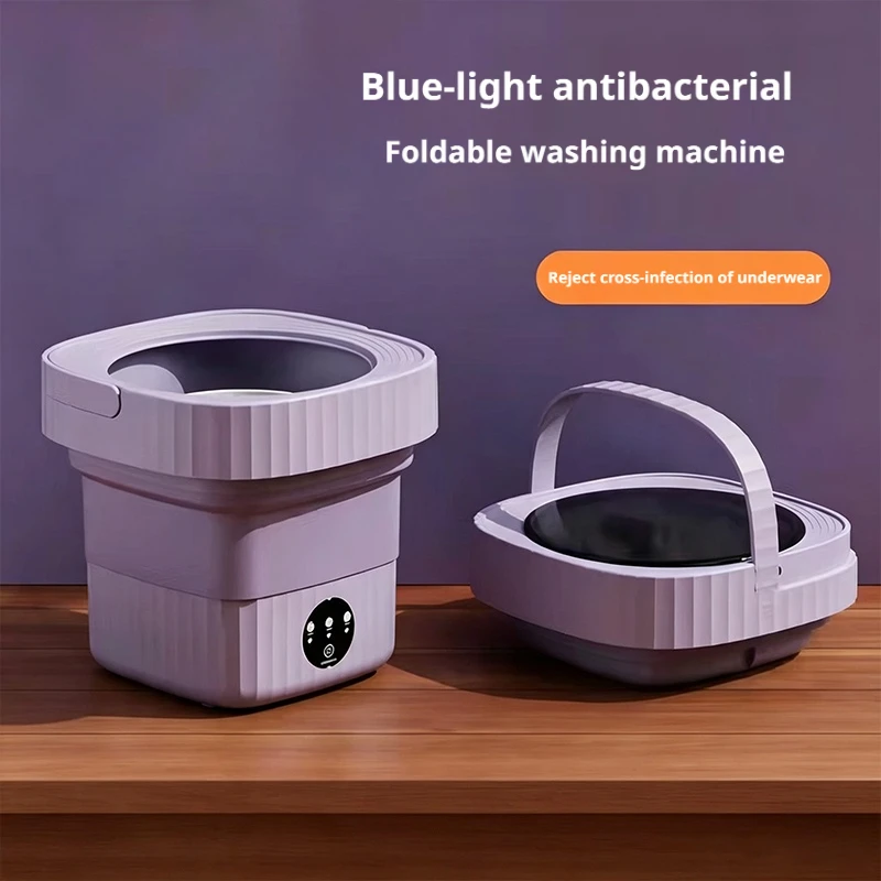 접이식 미니 세탁기 블루라이트 항균 휴대용 속옷 아기옷 - Baby Clothing Washing Machine 리뷰 및 가격