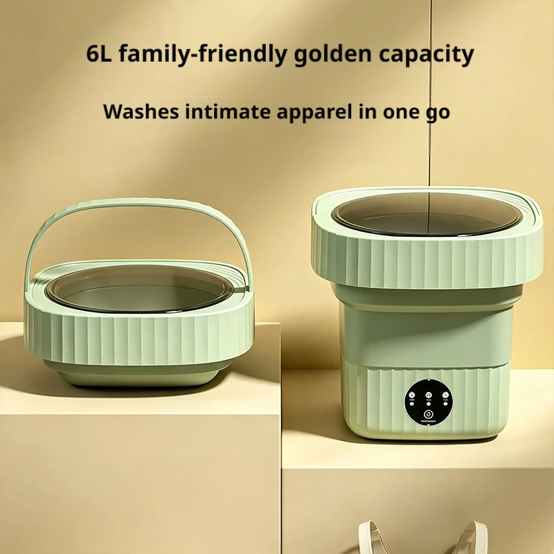 접이식 미니 세탁기 블루라이트 항균 휴대용 속옷 아기옷 - Baby Clothing Washing Machine 리뷰 및 가격