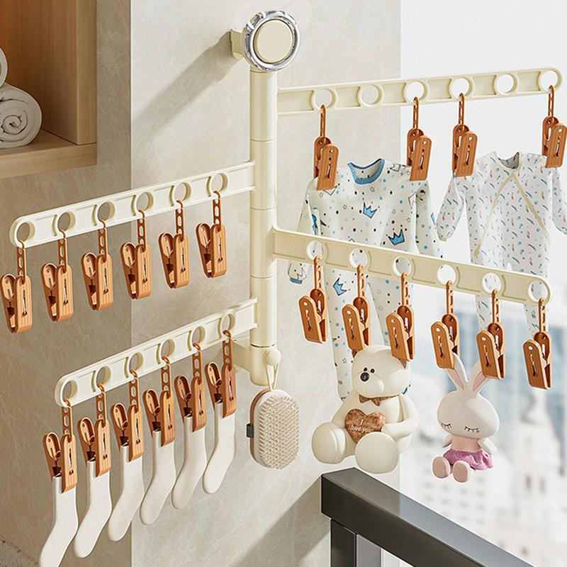 여행용 회전식 건조 랙 의류, 편리한 경량, 안정적인  - Baby Clothing Drying Rack 리뷰 및 가격