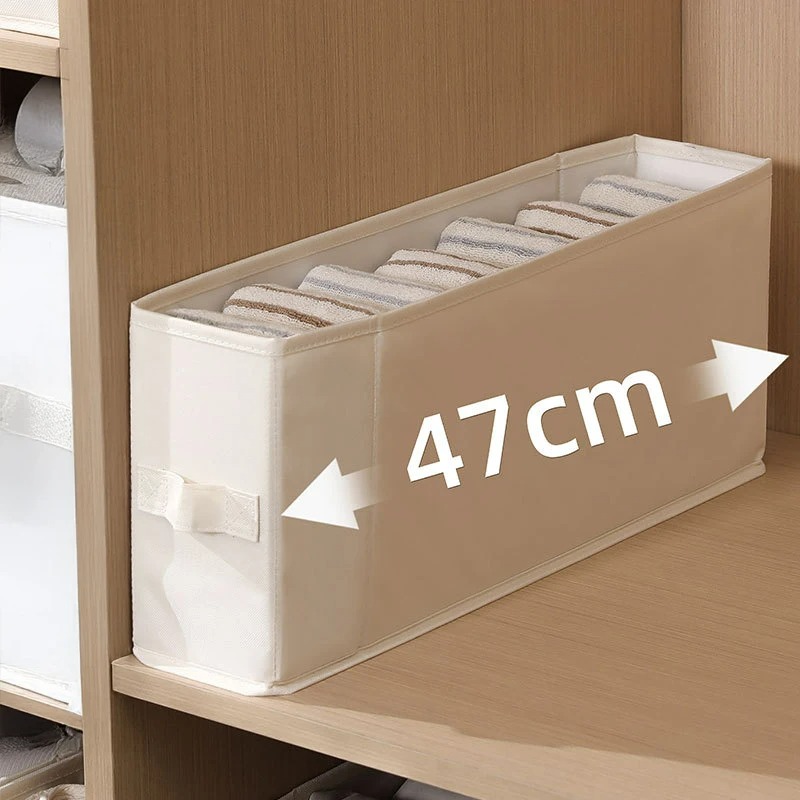 손잡이가 있는 옷 보관 바구니, 접이식 패브릭 서랍 정 - Baby Clothes Organiser 리뷰 및 가격
