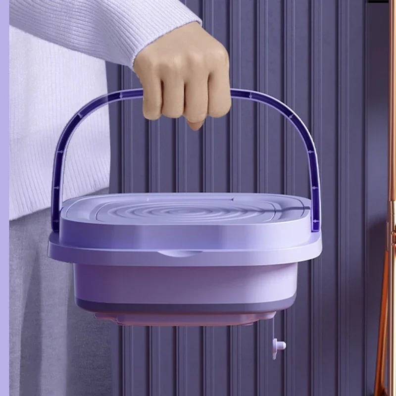 휴대용 접이식 미니 세탁기, 탈수기 포함, 블루라이트  - Baby Clothing Washing Machine 리뷰 및 가격