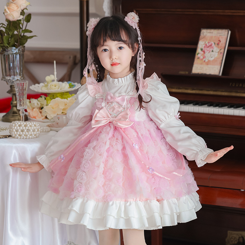 봄 아동복 여아 고품질 퍼프 소매 공주 드레스 아기 유 - Baby Clothing High Quality 리뷰 및 가격