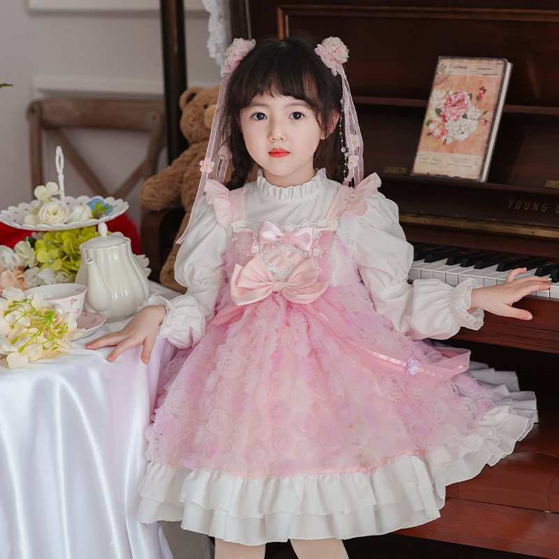 봄 아동복 여아 고품질 퍼프 소매 공주 드레스 아기 유 - Baby Clothing High Quality 리뷰 및 가격