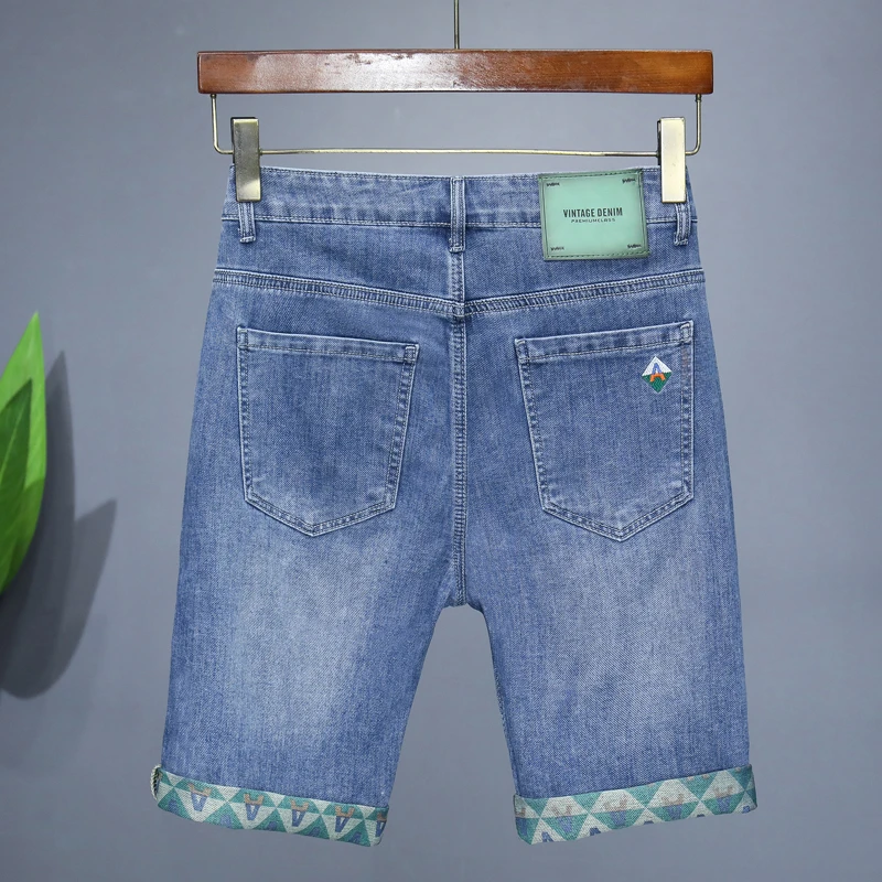 여름 신작 남성 데님 반바지 얇은 프린트 패션 개성 짧 - Levis Jeans 501 리뷰 및 가격