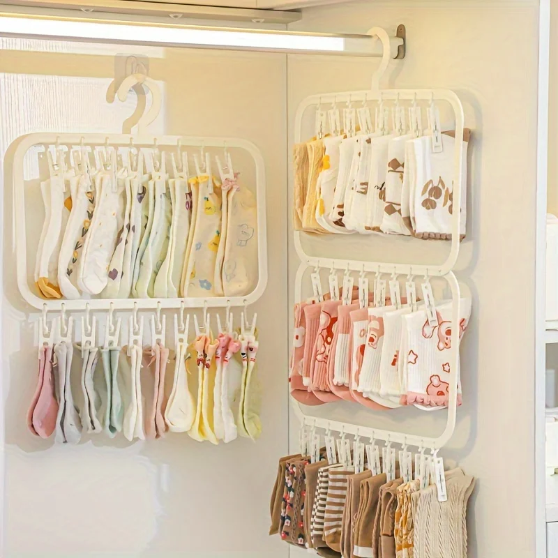 멀티 클립 아기 옷걸이, 가정용 신생아 양말 건조대,  - Baby Clothing Drying Rack 리뷰 및 가격