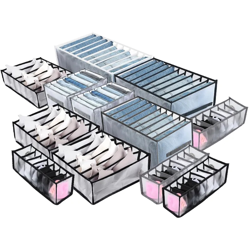 청바지 조직 보관 상자 옷장 정리함 의류 조직 시스템  - Baby Clothes Organiser 리뷰 및 가격