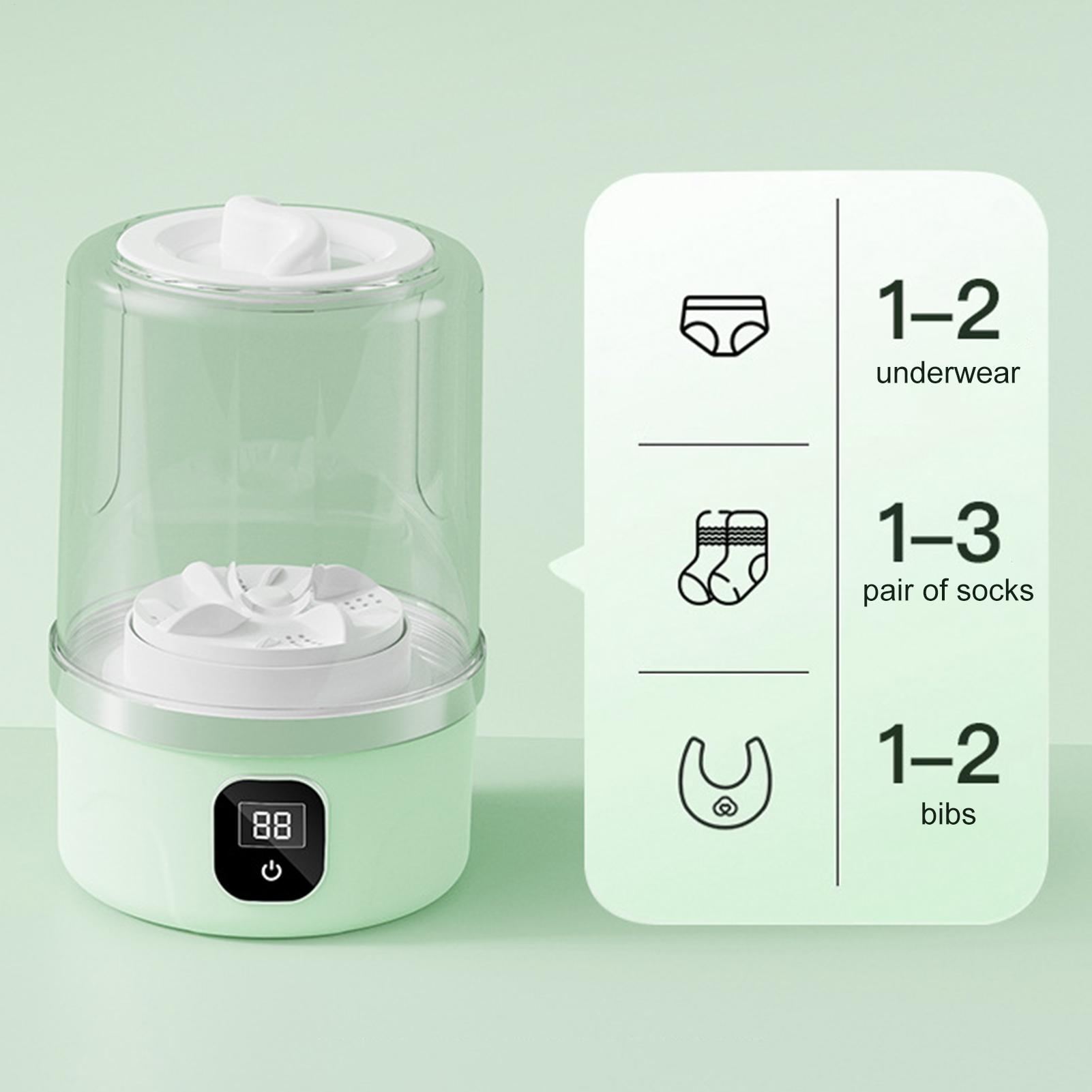 속옷 세탁기 아기 옷용 휴대용 세탁기 기숙사 여행 캠핑 - Baby Clothing Washing Machine 리뷰 및 가격
