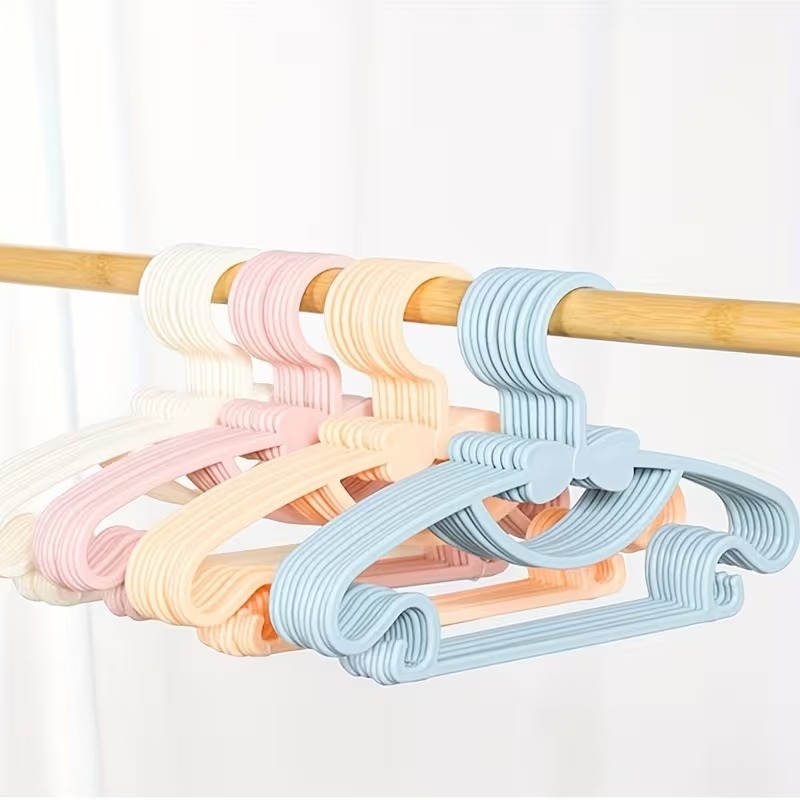 10-100PCS 어린이 플라스틱 옷걸이 휴대용 방풍  - Baby Clothing Drying Rack 리뷰 및 가격