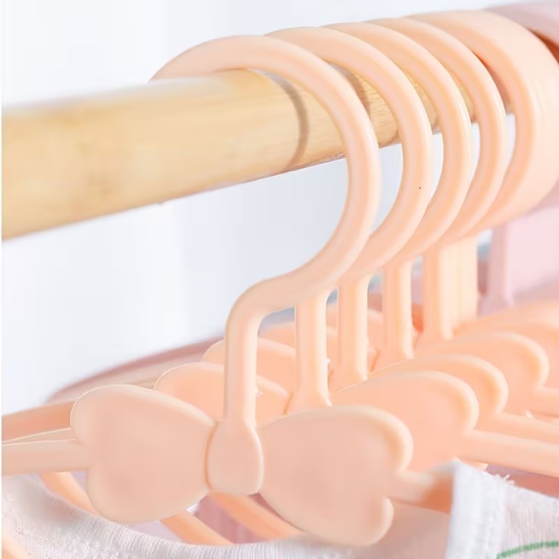 10-100PCS 어린이 플라스틱 옷걸이 휴대용 방풍  - Baby Clothing Drying Rack 리뷰 및 가격