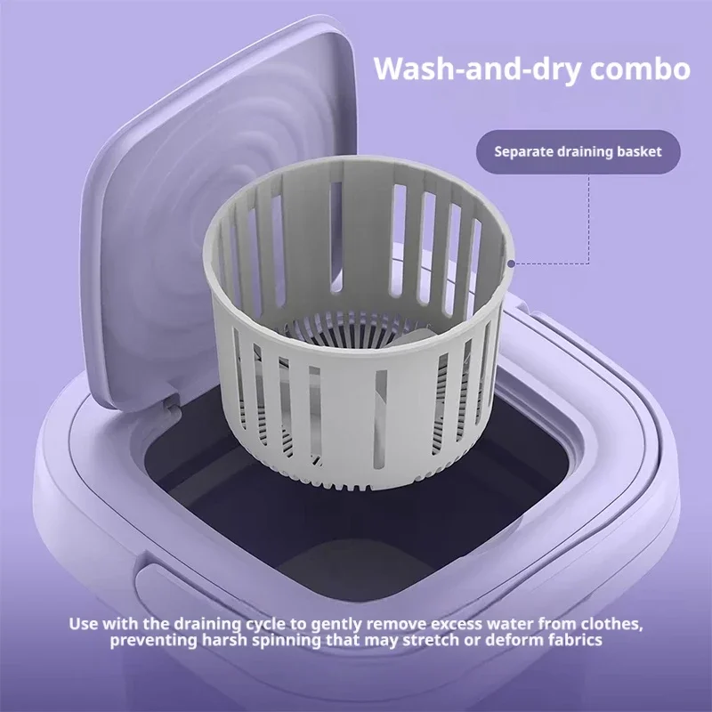 9L 접이식 미니 세탁기 휴대용 소형 세탁기 양말 속옷 - Baby Clothing Washing Machine 리뷰 및 가격