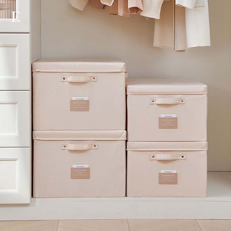 옷을위한 뚜껑 주최자가있는 패브릭 접이식 보관 상자 대 - Baby Clothes Organiser 리뷰 및 가격