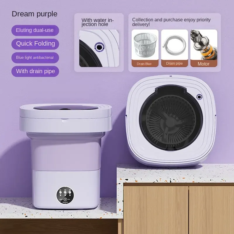 미니 휴대용 여행용 세탁기, 순수하고 깨끗한 경량 접이 - Baby Clothing Washing Machine 리뷰 및 가격