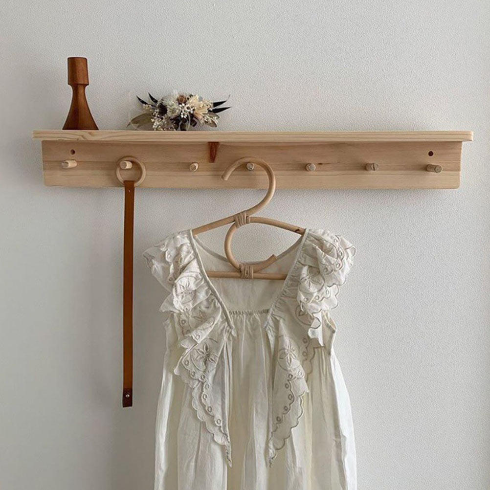 1Pcs 어린이 등나무 옷 걸이 표준 크기 더블 후크  - Baby Clothing Drying Rack 리뷰 및 가격