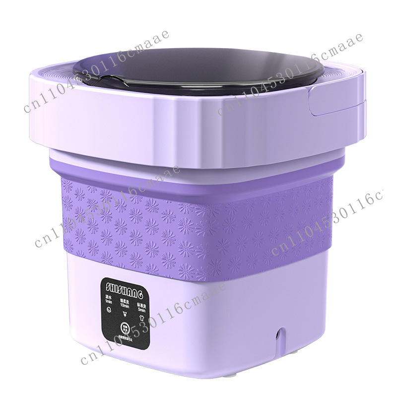 6L 8L 휴대용 접이식 공간 절약형 블루 살균 아기  - Baby Clothing Washing Machine 리뷰 및 가격