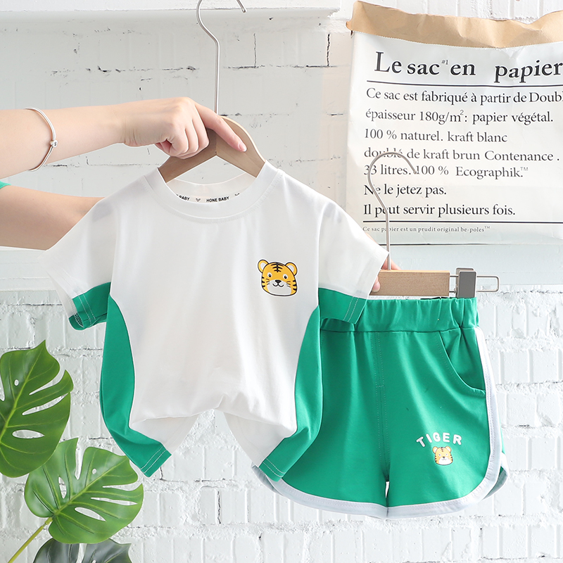 유아 소년 소녀 의류 세트, 여름 캐주얼 유아 귀여운  - Baby Clothing Model 리뷰 및 가격