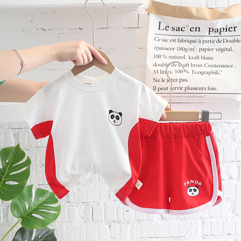 유아 소년 소녀 의류 세트, 여름 캐주얼 유아 귀여운  - Baby Clothing Model 리뷰 및 가격