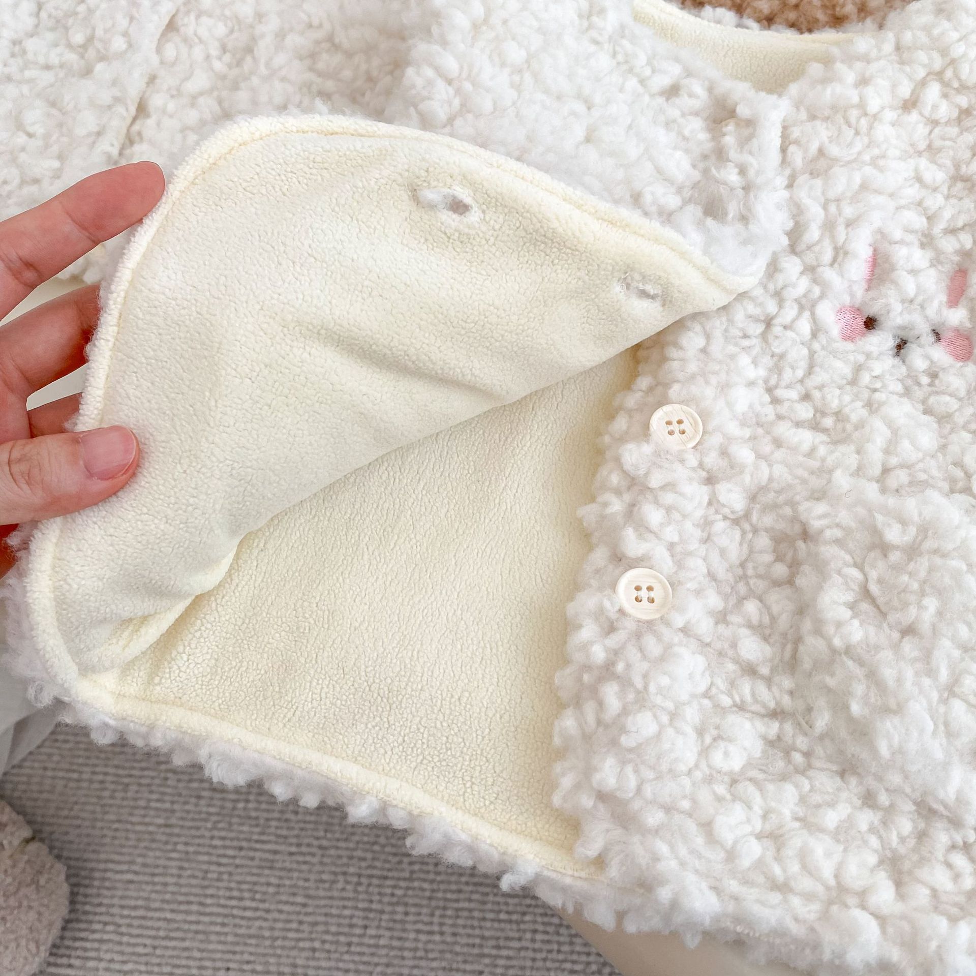 아기 두꺼운 조끼 코트 양털 안감 조끼 만화 겨울 의류 - Baby Clothing Model 리뷰 및 가격