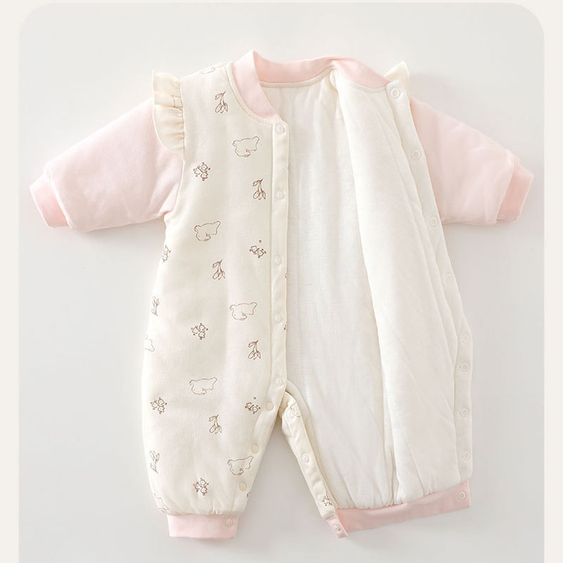신생아 아기 면 고품질 봄과 가을 점프 슈트 귀여운 나 - Baby Clothing High Quality 리뷰 및 가격